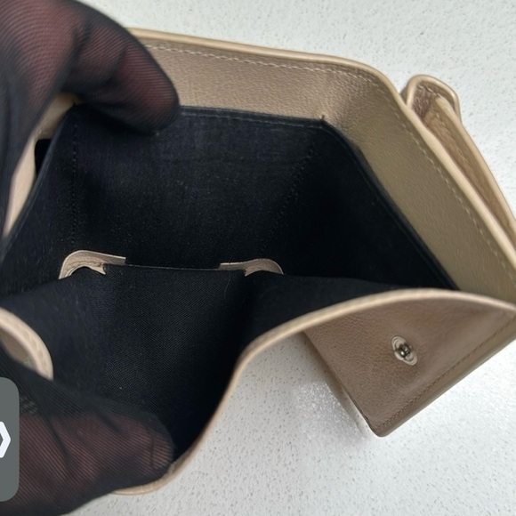 Balenciaga leather trifold compact wallet - Picture 3 of 7